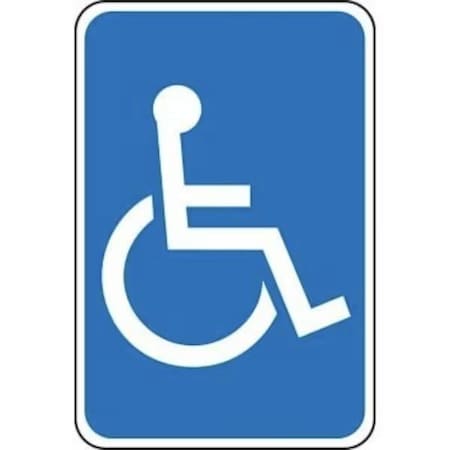 Accuform FEDERAL PARKING SIGN HANDICAPPED FRA229RA FRA229RA